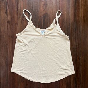 Athleta Light Yellow Sleeveless Relaxed Camisole Pajama